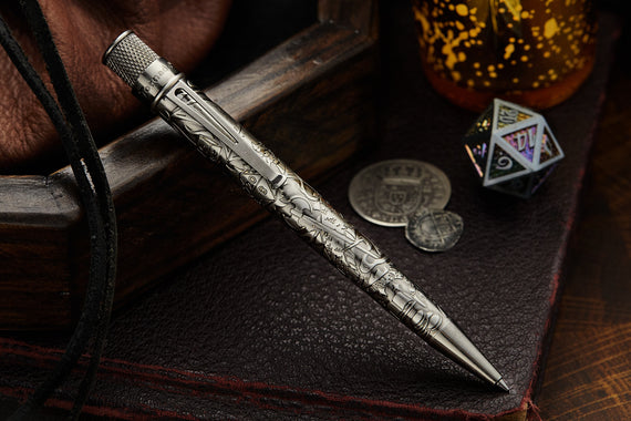 Retro 51 Tornado Rollerball Pen - Fire & Dice