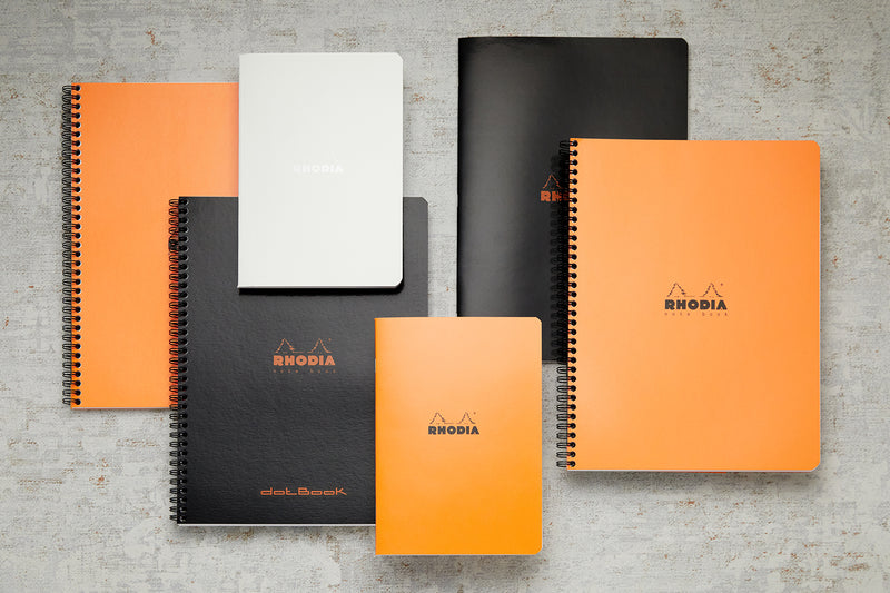 Rhodia Classic Wirebound Notebook - Black, Dot Grid (8.86 x 11.69)