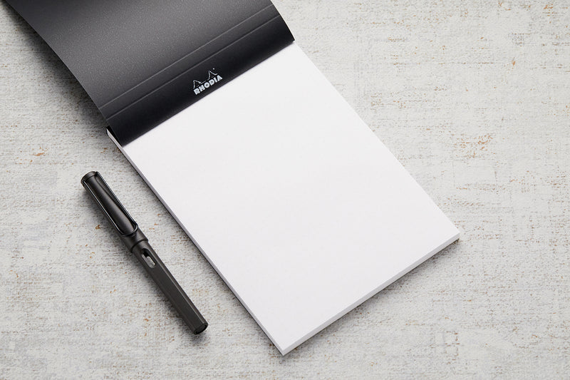 Rhodia No. 16 A5 Notepad - Black, Dot Grid