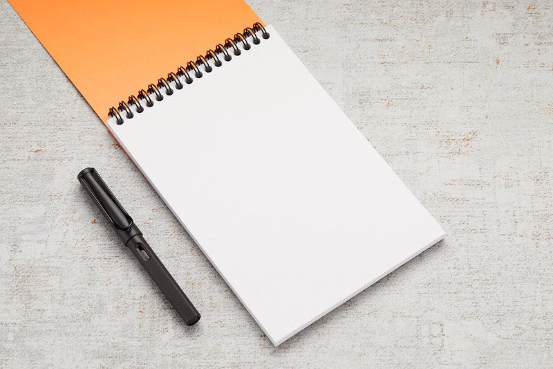 Rhodia No. 16 Top Wirebound A5 Notepad - Orange, Dot Grid