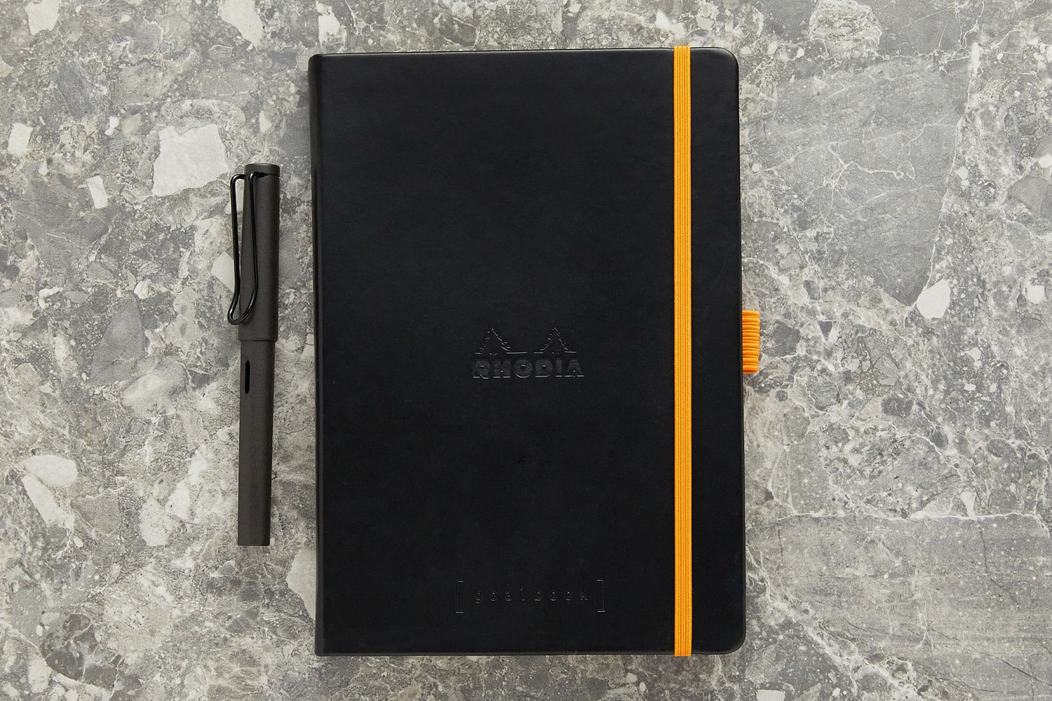 Rhodia Dot Grid Goalbook A5- Hardcover Turquoise