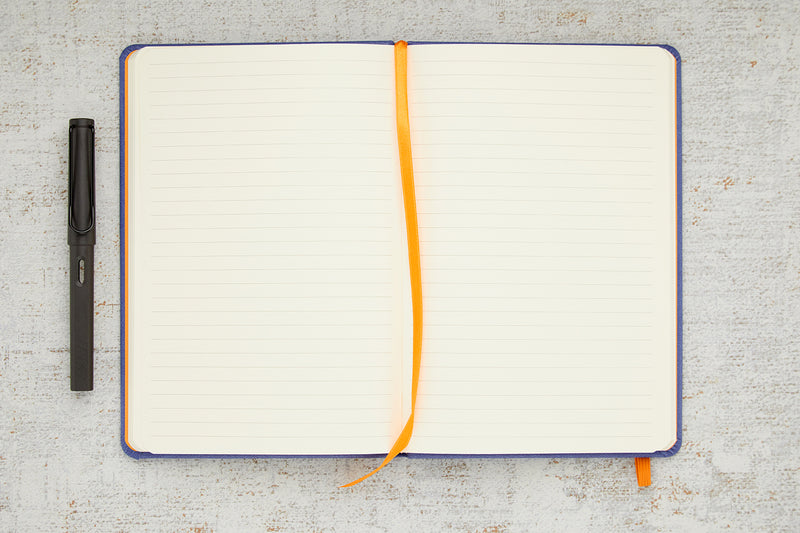 Rhodia Rhodiarama A5 Webnotebook - Sapphire, Lined