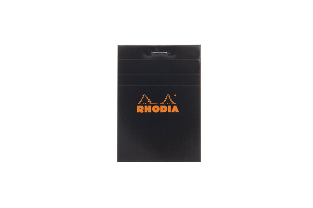 Rhodia 'Basics' No 11 Bloc / Head Stapled Pad ; 7,4x10,5cm (A7), square  ruled (5x5), 80 sheets - Orange COVER, Rhodia Basics Orange and Black,  Librairie La Page