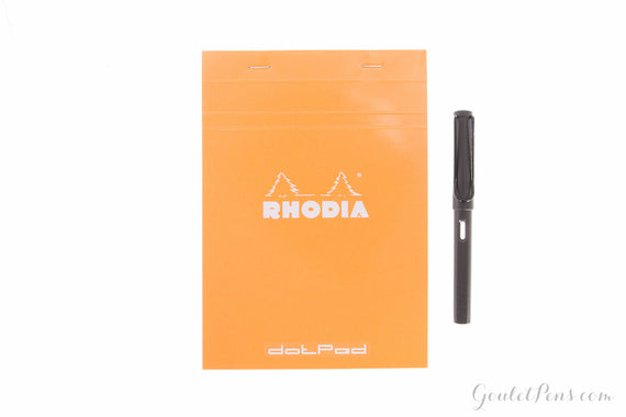 Rhodia No. 16 Notepad - Orange, Dot Grid (5.83 x 8.27)