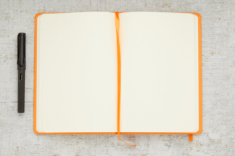 Rhodia A5 Webnotebook - Orange, Dot Grid