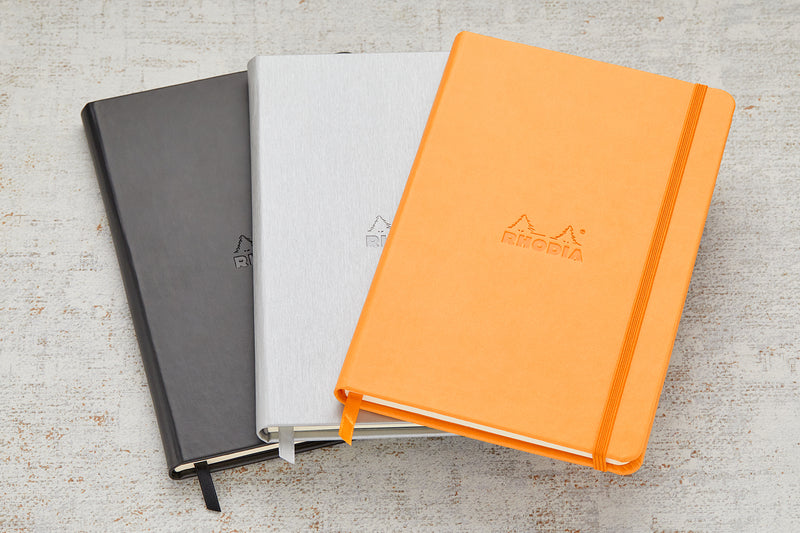 Rhodia A5 Webnotebook - Orange, Lined