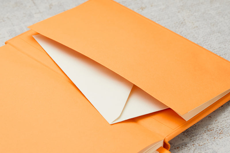 Rhodia A5 Webnotebook - Orange, Lined