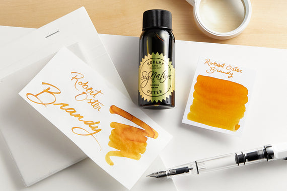 Robert Oster Brandy - Ink Sample