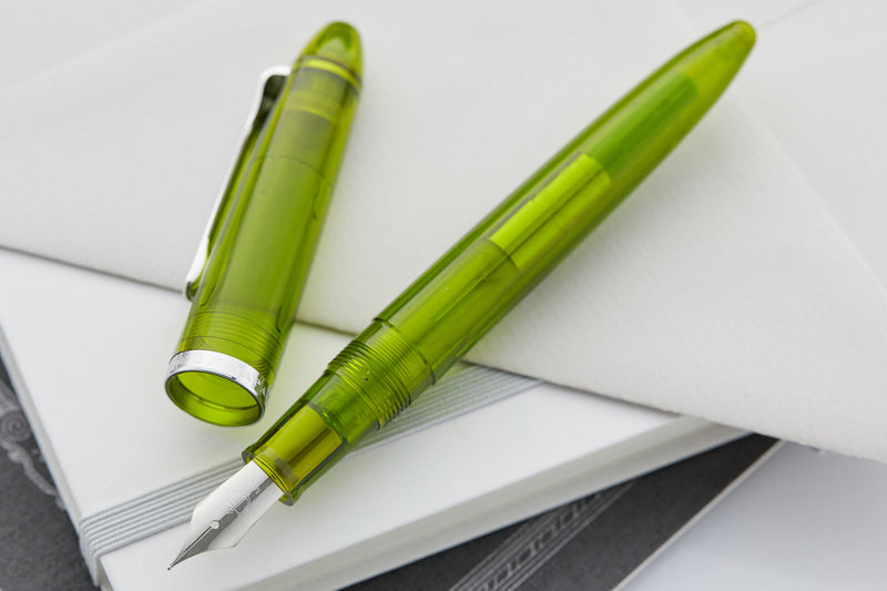 Sailor Compass 1911 Fountain Pen - Transparent Olive