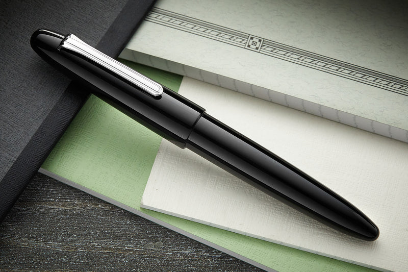 Sailor 1911 King of Pens Ebonite Fountain Pen - Black/Silver