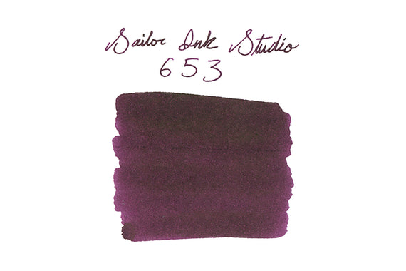 Sailor Ink Studio 653 fountain pen ink