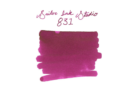 Sailor Ink Studio 831 fountain pen ink