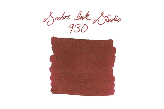 Sailor Ink Studio 930 fountain pen ink