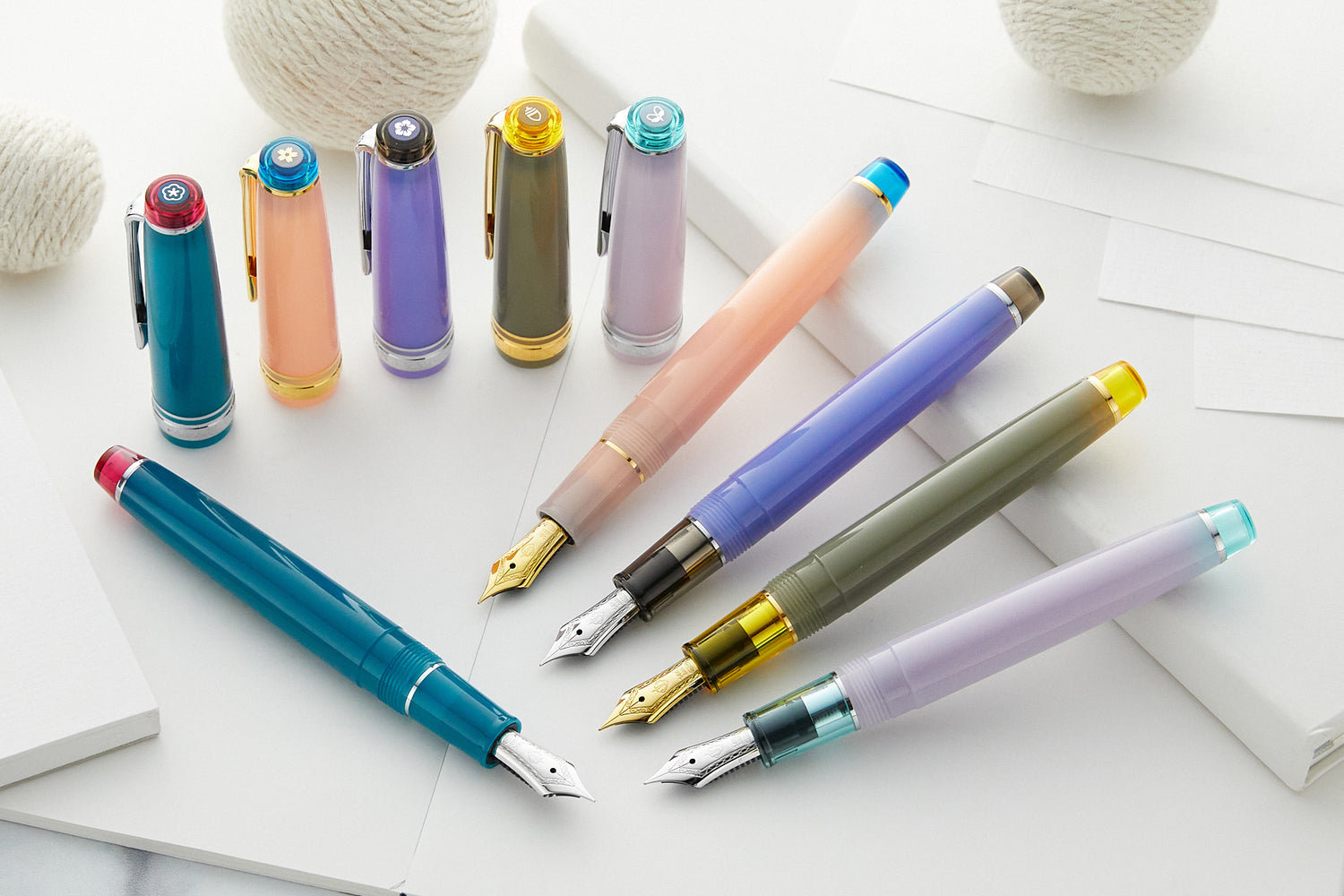 Sailor Pro Gear Slim Manyo Fountain Pen Set - Nuts (Special Edition ...