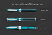 Sailor Pro Gear Slim Manyo Fountain Pen Set - Chestnut (Limited Edition)