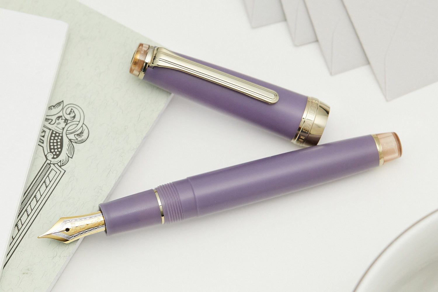Sailor Pro Gear Slim Fountain Pen - Autumn Drizzle - The Goulet Pen Company