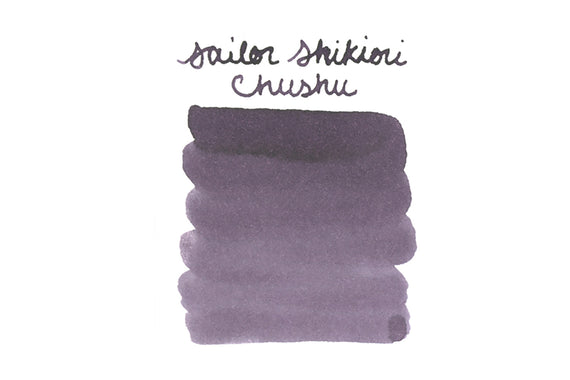 Sailor Shikiori Chushu fountain pen ink