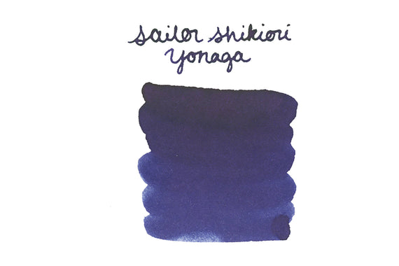 Sailor Shikiori Yonaga fountain pen ink