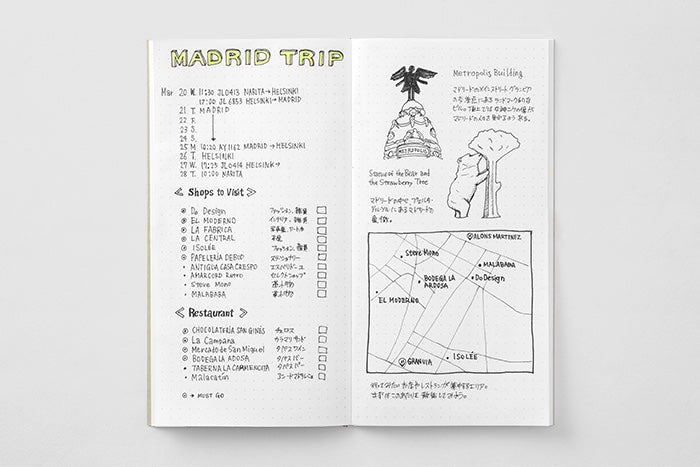 Traveler's Notebook Regular Refill 026 - Dot Grid