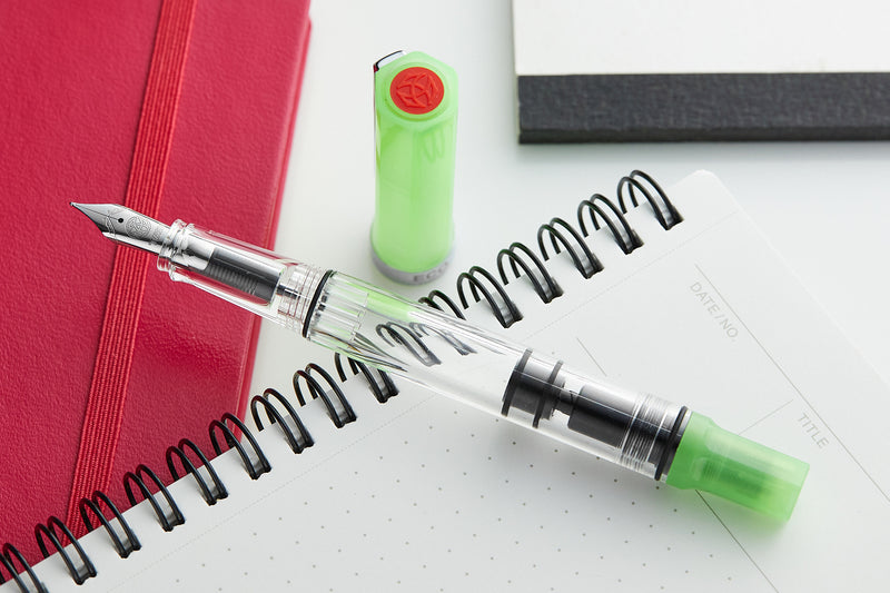 Unleash your creativity. Glow-in-the-dark and Fountain pen 