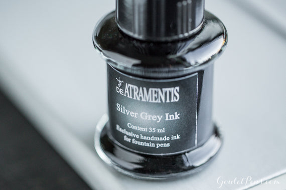 De Atramentis Silver Grey - 35ml Bottled Ink