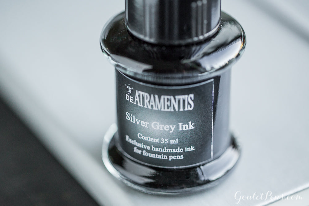 De Atramentis Document Ink Grey - 45ml Bottled Fountain Pen Ink - The  Goulet Pen Company