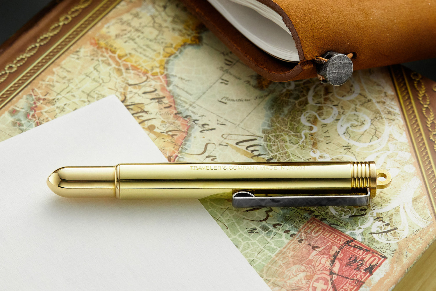 Travelers company Brass Fountain Pen 