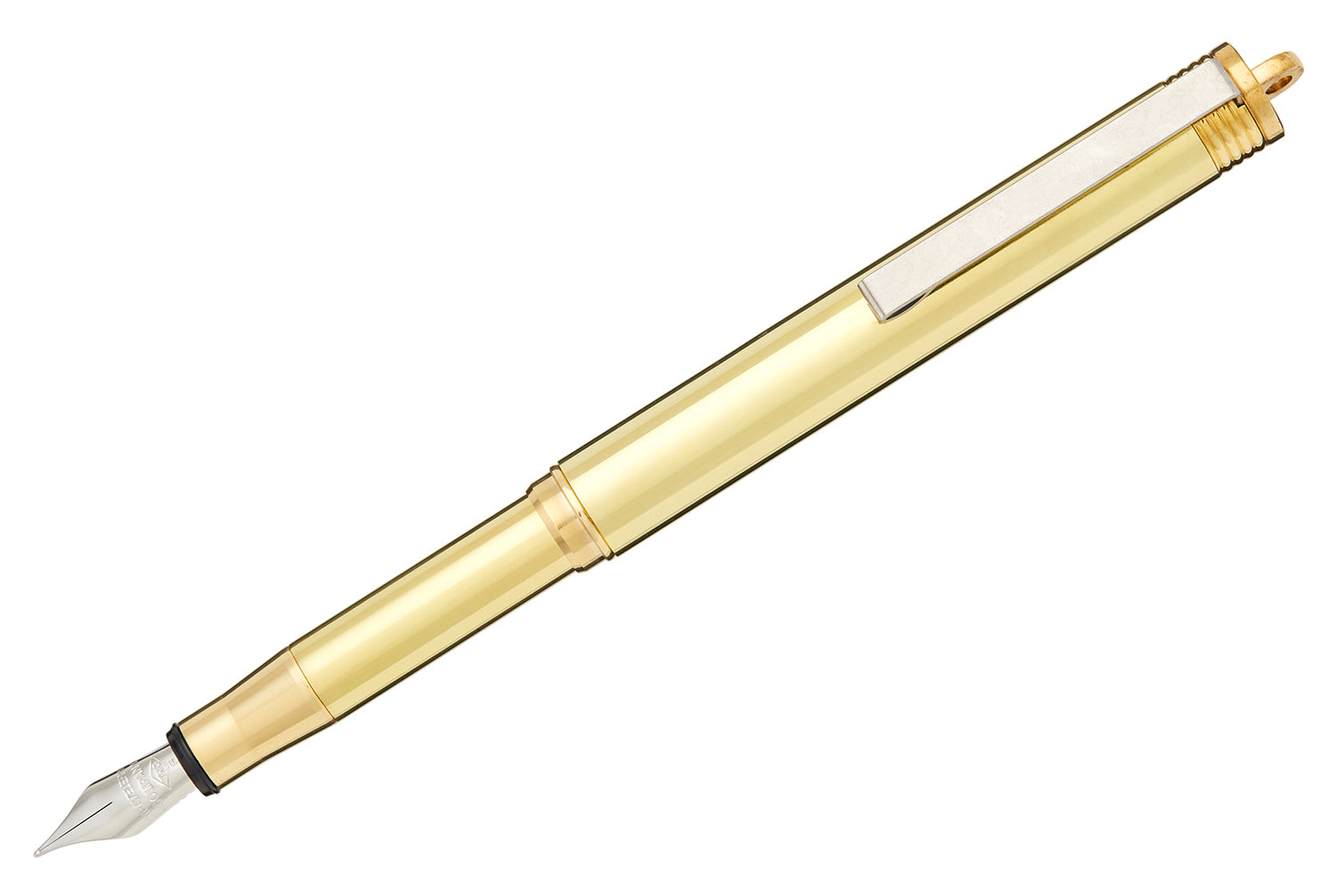 Traveler's company Brass Fountain Pen : Office Products 