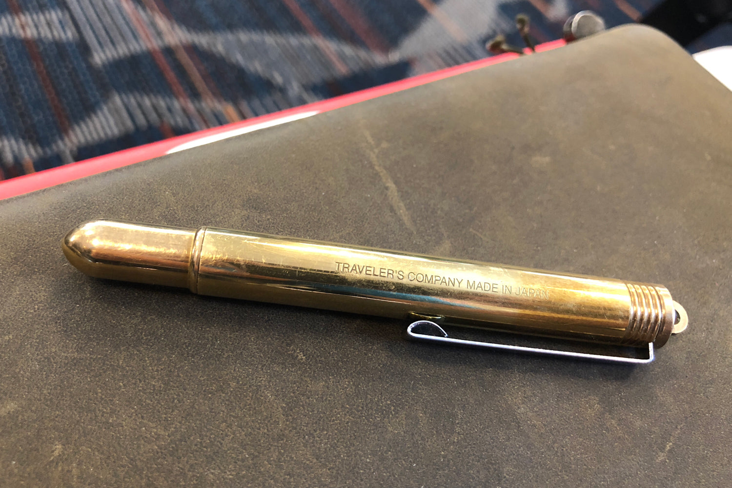 Traveler's Brass Pen: Pure – Shorthand