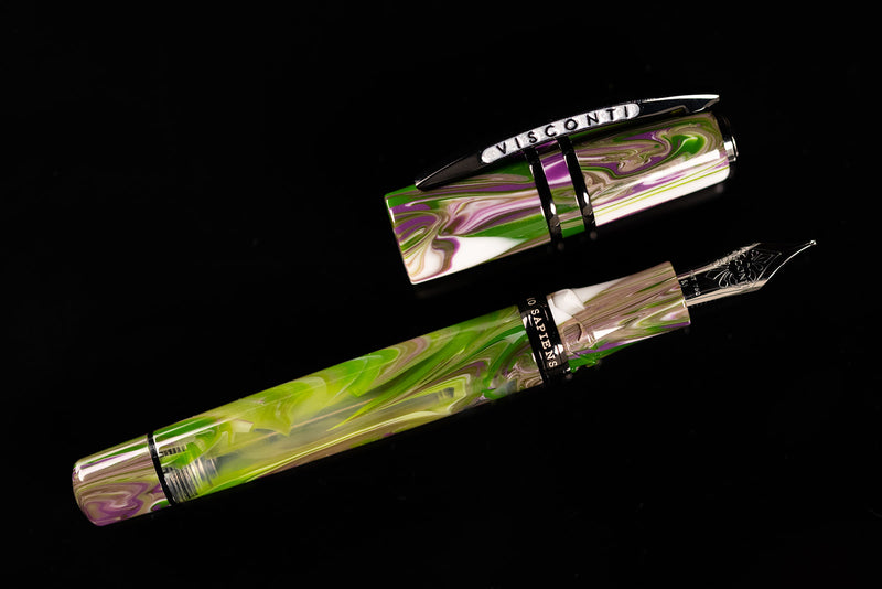 Visconti Homo Sapiens Fountain Pen - Lotus Garden (Limited Edition)