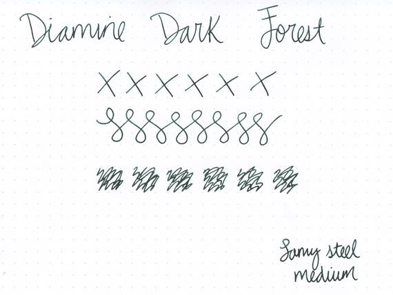 Diamine Dark Forest - Ink Sample