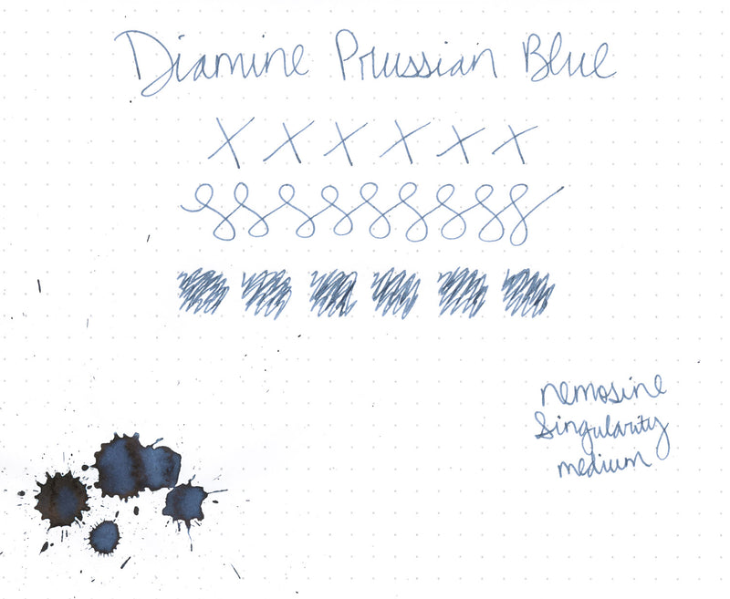 Diamine Prussian Blue - Ink Sample