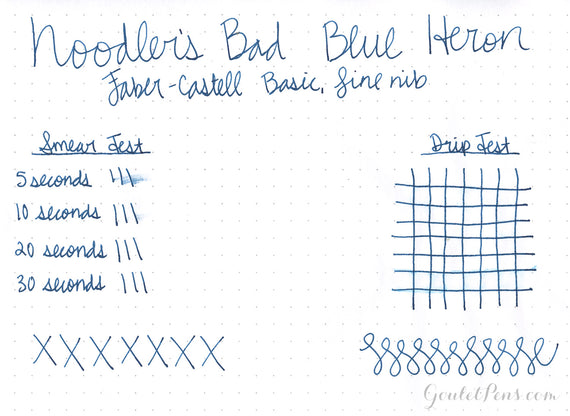 Noodler's Bad Blue Heron - 3oz Bottled Ink