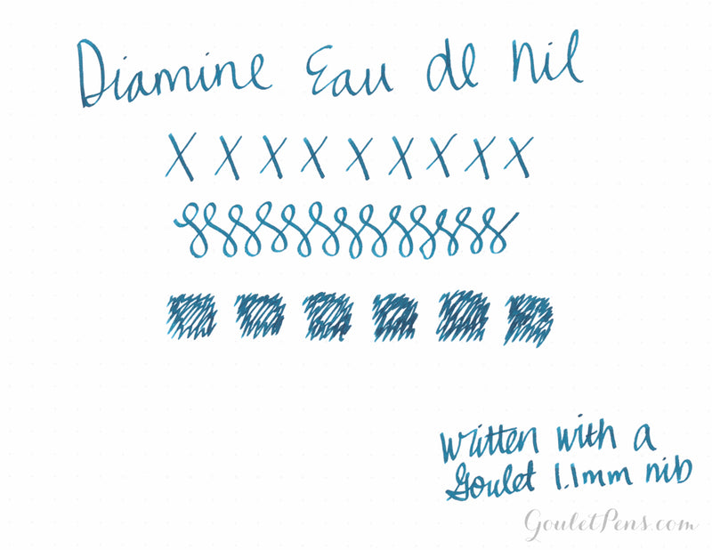 Diamine Eau de Nil - Ink Sample