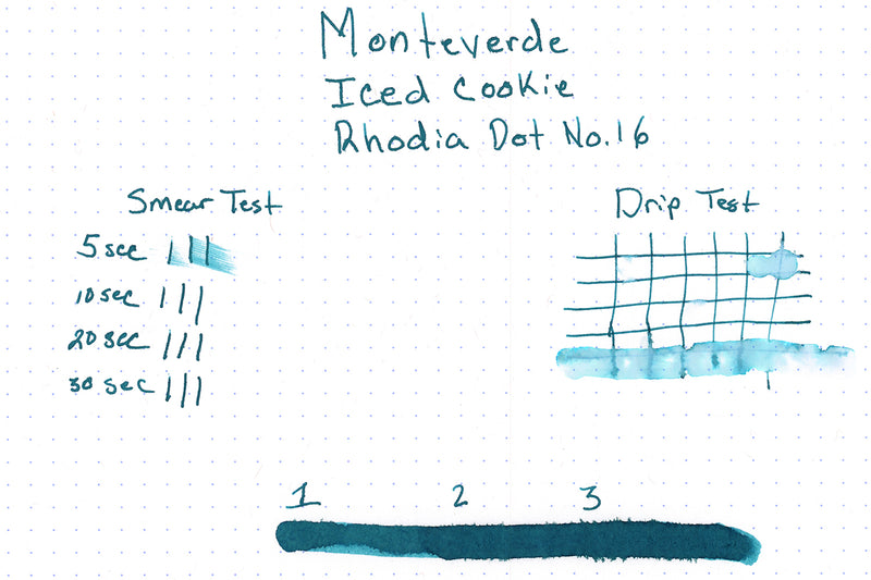 Monteverde Iced Cookie - Ink Sample