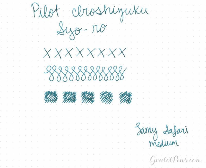 Pilot Iroshizuku Syo-ro - Ink Sample