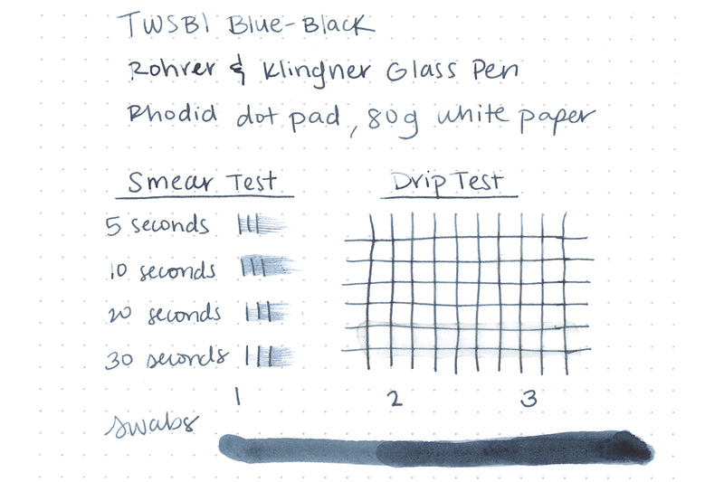 TWSBI Blue-Black - Ink Sample