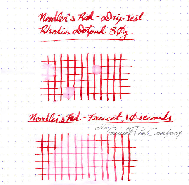 Noodler's Red - Ink Sample