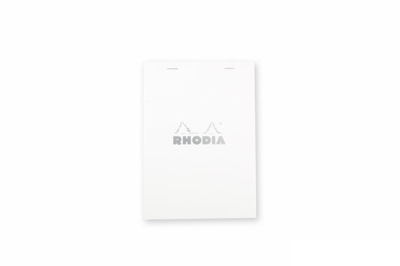 Rhodia No. 16 Notepad - Ice White, Graph (5.83 x 8.27)