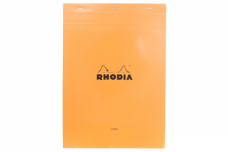 Rhodia No. 18 A4 Notepad - Orange, Lined